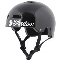 Шлем Shadow Classic, размер S/M (50-56 см), черный глянец