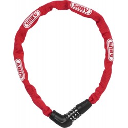 Кодовый велозамок Abus Steel-O-Chain 5805C/75, красный