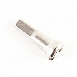 Ниппель DT Swiss латунь 15G, 12 мм, серебристый DT nip 1.8x12mm