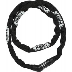 Велозамок Abus Steel-O-Chain 4804C/110 см BK, черный