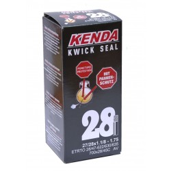 Антипрокольная камера Kenda Kwick Seal 700х28/45С, с герметиком, AV