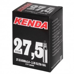 Камера Kenda 27,5"х2,00-2,35" (52/58-584), Presta