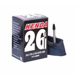 Камера Kenda 26"х1,75-2,125" (40/57-559), Presta