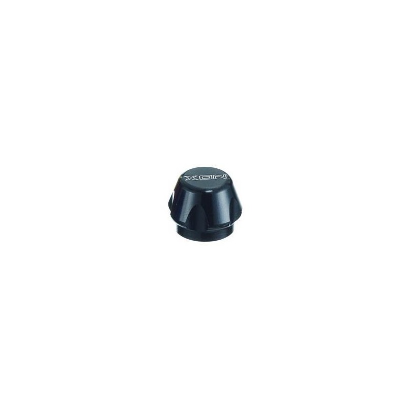 Колпачок для вилки или амортизатора Xon, черный, алюминиевый XVC-06