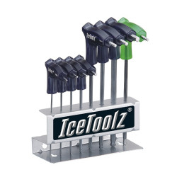 Ключи шестигранные IceToolz (T-25*2*2.5*3*4*5*6*8) 7M85 6-800296