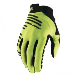 Велоперчатки 100% R-Core Glove (Fluo Yellow, M, 2022)