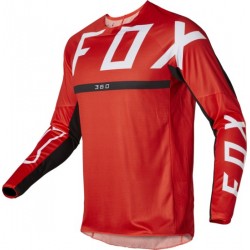 Джерси Fox 360 Merz Jersey Flow Red, M, 2022