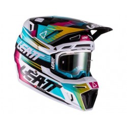 Шлем Leatt Moto 8.5 Helmet Kit Aqua, XXL, 2022