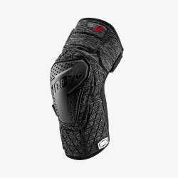 Наколенники 100% Surpass Knee Guards Grey Heather/Black, S, 2020