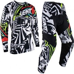 Комплект джерси/штаны Leatt 3.5 Ride Kit Zebra, XXL, 2023