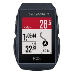 Беспроводной велокомпьютер Sigma ROX 11.1 EVO, 150+ функций, GPS, BLUETOOTH (Android, IOS), черный
