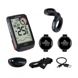 Беспроводной велокомпьютер Sigma ROX 4.0 Sensor Set, 30 функций, GPS, BLUETOOTH (Android, IOS), черный