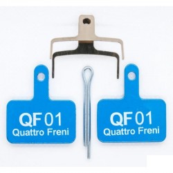 Тормозные колодки Quattro Freni QF01 для Shimano B01S и Tektro, органика
