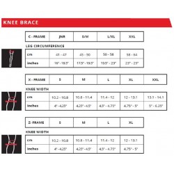 Наколенники Leatt Knee Brace X-Frame Black, M, 2024 5018010102