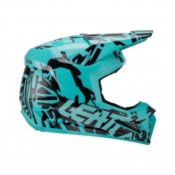 Шлем подростковый Leatt Moto 3.5 Junior Helmet Fuel, M, 2023 1023011550