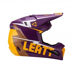 Шлем подростковый Leatt Moto 3.5 Junior Helmet Indigo, L, 2023 1023011601