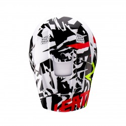 Шлем подростковый Leatt Moto 3.5 Junior Helmet Zebra, M, 2023 1023011700