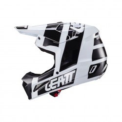 Шлем подростковый Leatt Moto 3.5 Junior Helmet Black/White, M, 2024 1024060600