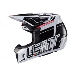 Шлем Leatt Moto 7.5 Helmet Kit Black/White, XXL, 2024 1024060245