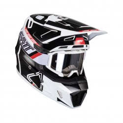 Шлем Leatt Moto 7.5 Helmet Kit Black/White, XL, 2024 1024060244