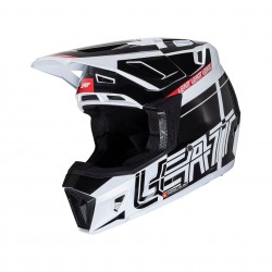Шлем Leatt Moto 7.5 Helmet Kit Black/White, M, 2024 1024060242