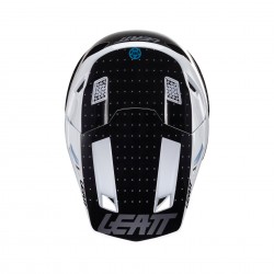 Шлем Leatt Moto 8.5 Helmet Kit Black/White, M, 2024 1024060102