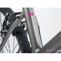 Велосипед Author Linea 2022 серебро-розовый 21-2200000282
