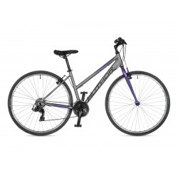 Велосипед Author Thema 17 2023 серебро-фиолетовый 21-2300000243