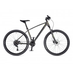 Велосипед Author Pegas 19" 2023 серебро/черный/желтый 21-2300000228