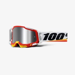 Очки 100% Racecraft 2 Goggle Arsham Red / Mirror Silver Lens 50010-00016