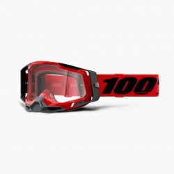 Очки 100% Racecraft 2 Goggle Red / Clear Lens 50009-00003