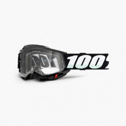 Очки подростковые 100% Accuri 2 Youth Goggle Black / Clear Lens 50024-00010