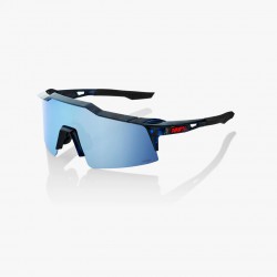 Очки спортивные 100% Speedcraft SL Black Holographic / Hiper Blue Multilayer Mirror Lens 60008-0001