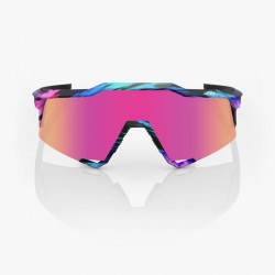 Очки спортивные 100% Speedcraft Peter Sagan Le Soft Tact Tie Dye / Purple Multilayer Mirror Lens 60007-00020