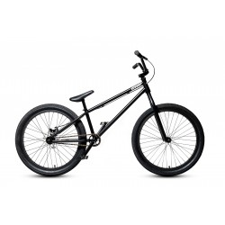 Велосипед AGANG Exe 24 street D" XS 2022 черный/глянцевый лак 21-2200000352
