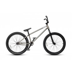Велосипед AGANG Exe 24/26 Taper BL" S 2022 серый/матовый лак 21-2202910364