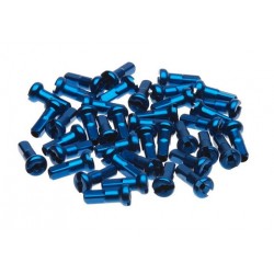Ниппель CnSpoke алюминий 14G, 14 мм, синий