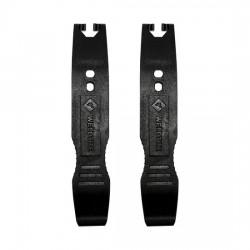 Бортировки WELDTITE Tyre Levers 2.0, 2 шт., черный 7-06026