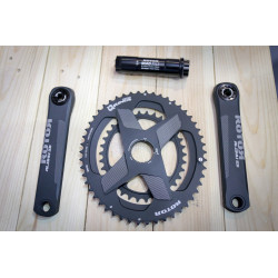 Звезда Rotor Chainring Aldhu 3D+ Direct Mount Din Round Black 50/34t C01-515-11010-0