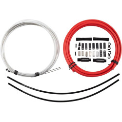 Набор рубашек и тросиков переключения Jagwire Elite Sealed Shift Kit 2X Red SCK002