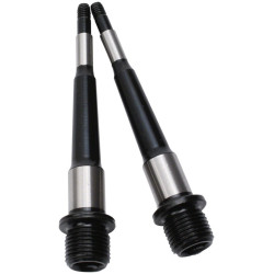 Ось для педалей HT EVO+ Cr-Mo Spindle Black 136108200002