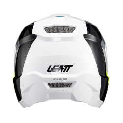 Шлем Leatt MTB Gravity 2.0 Helmet White/Black, L, 2024 1024120203