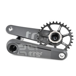 Шатуны E*Thirteen TRS Race Carbon Cranks 170x73mm Black CS4TRA-107