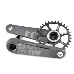 Шатуны E*Thirteen TRS Race Carbon Cranks 165x73mm Black CS4TRA-106