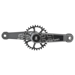 Шатуны E*Thirteen LG1 Race Carbon Cranks 160x83mm Black CS4LRA-100