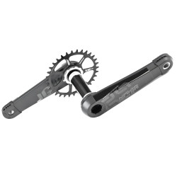 Шатуны E*Thirteen LG1 Race Carbon Cranks 165x73mm Black CS4LRA-103