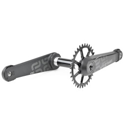 Шатуны E*Thirteen LG1 Race Carbon Cranks 165x73mm Black CS4LRA-103