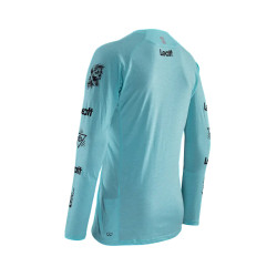 Джерси Leatt MTB Gravity 2.0 Jersey Aqua, M, 2024 5024120372