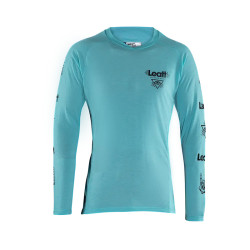 Джерси Leatt MTB Gravity 2.0 Jersey Aqua, M, 2024 5024120372