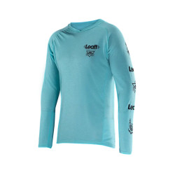 Джерси Leatt MTB Gravity 2.0 Jersey Aqua, M, 2024 5024120372